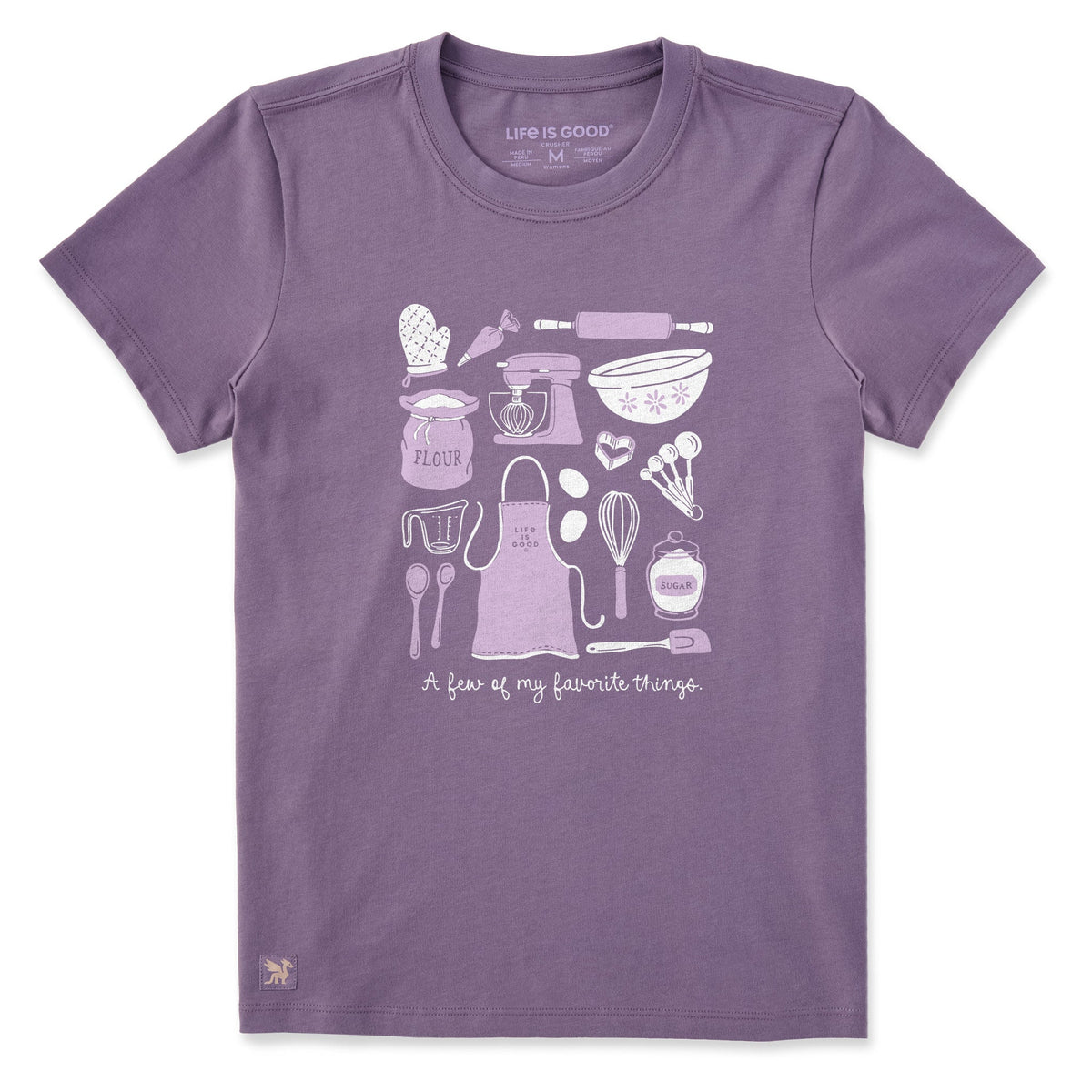 Women's A Few of My Favorite Things Baking Short Sleeve Crusher Tee