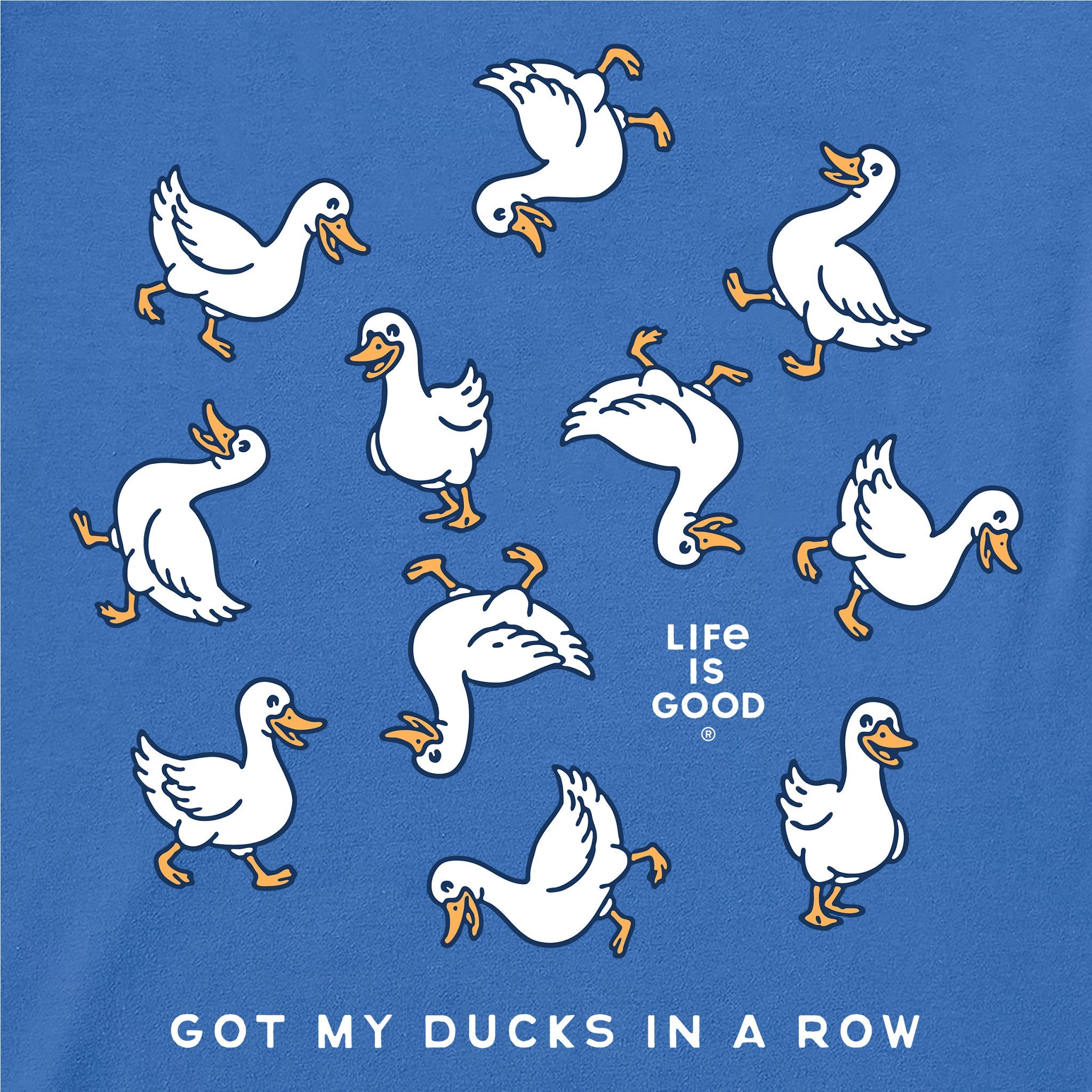 Women's Got My Ducks in a Row Short Sleeve Crusher Tee
