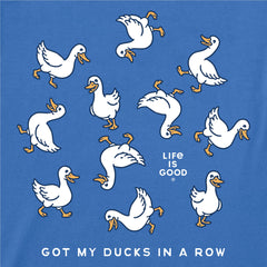 Women's Got My Ducks in a Row Short Sleeve Crusher Tee