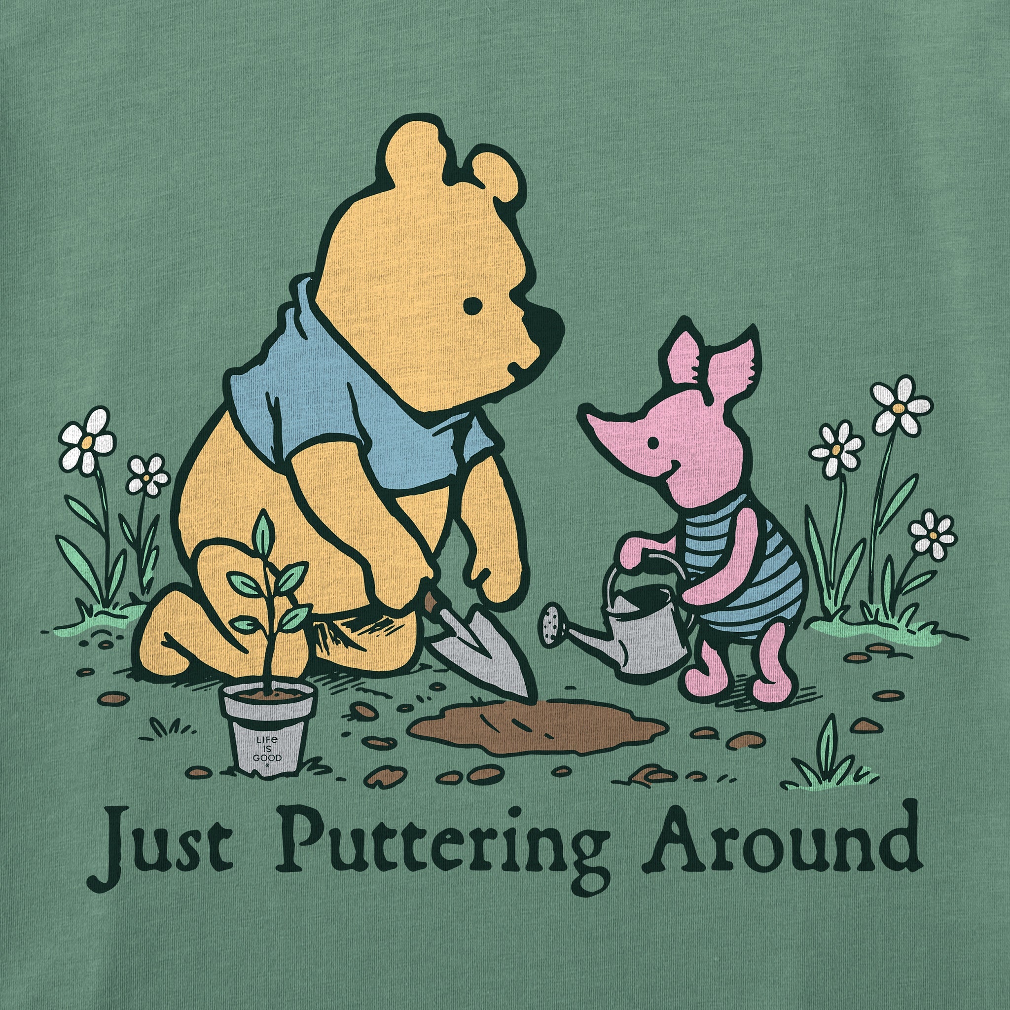 Women's Just Puttering Around Short Sleeve Crusher Tee