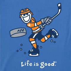 Kids Jake Slap Shot Short Sleeve Crusher Tee