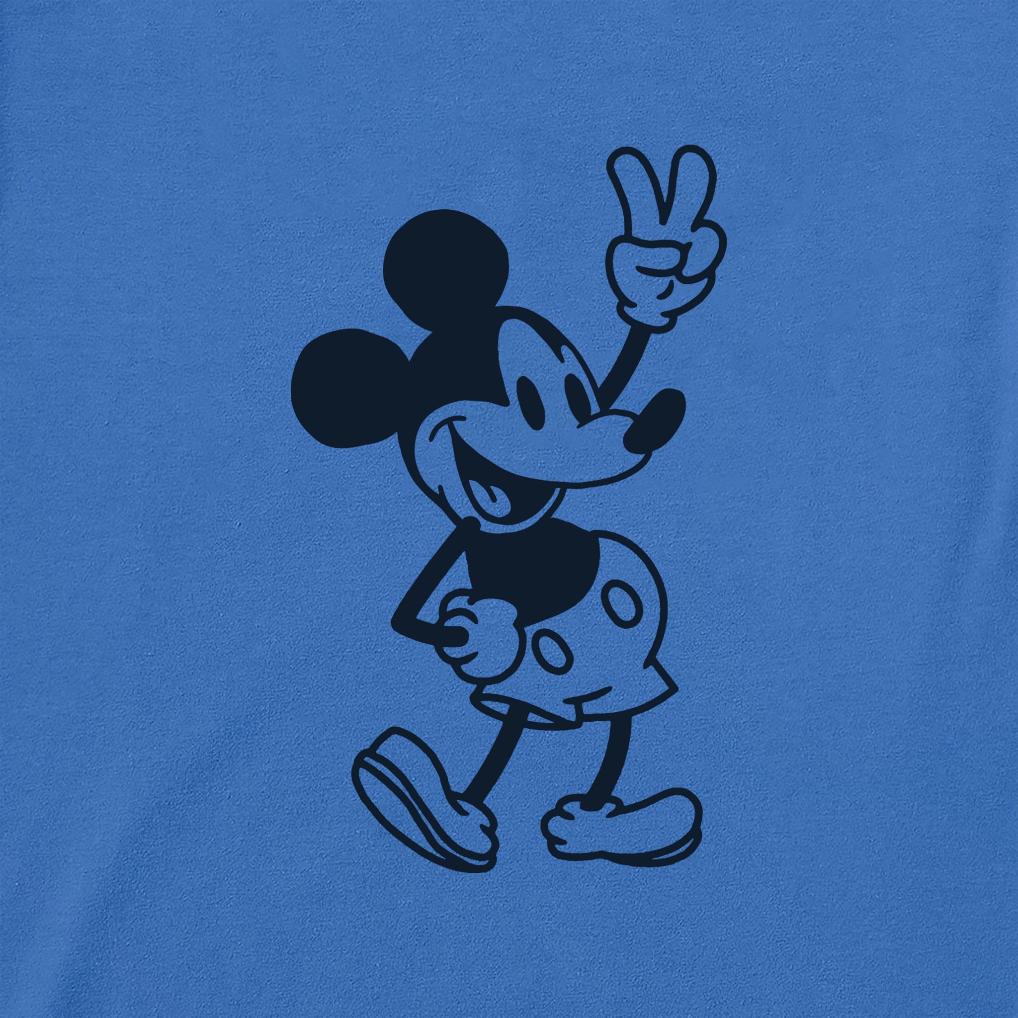 Men's Steamboat Willie Peace Mini Short Sleeve Crusher Tee