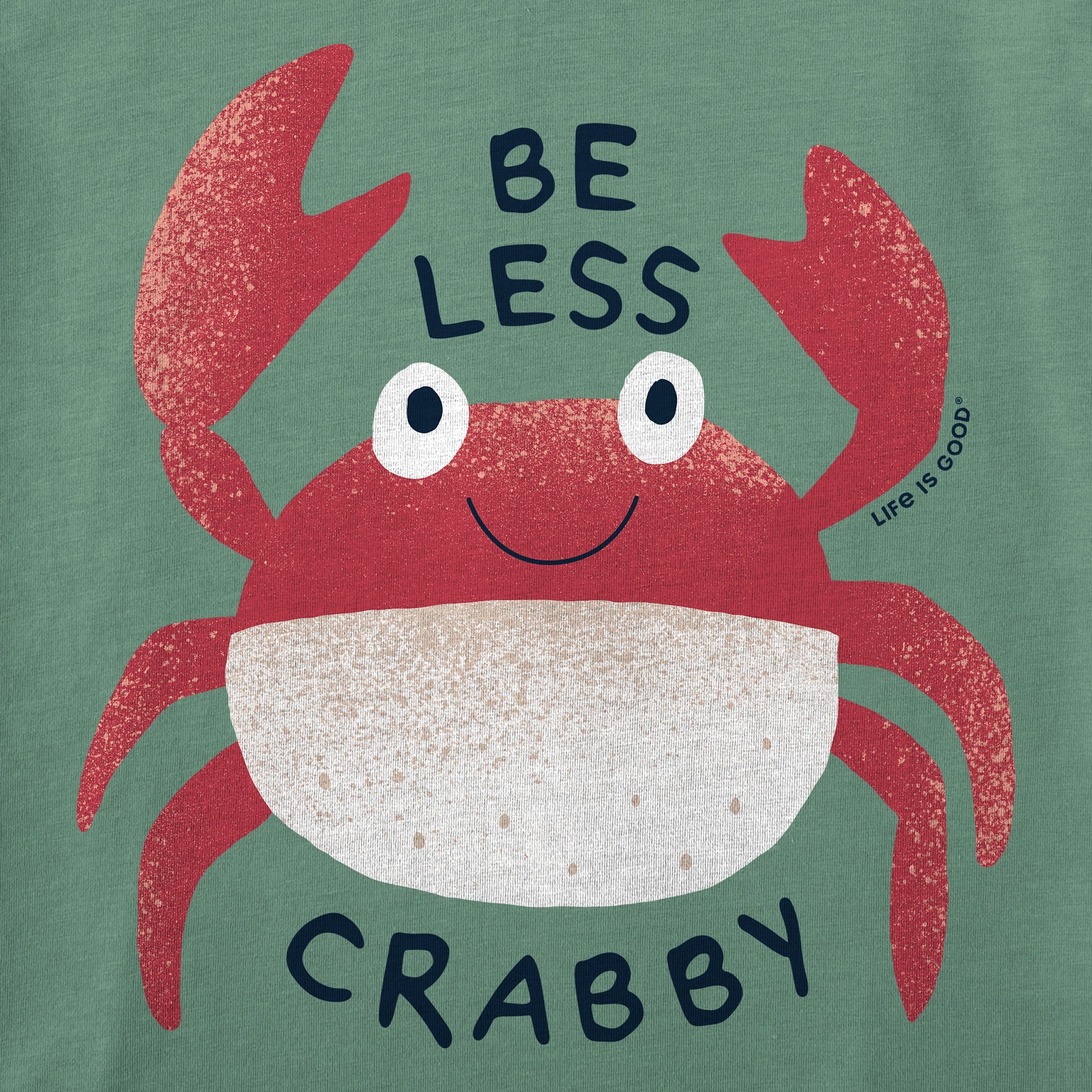 Men's Be Less Crabby Crab Short Sleeve Tee