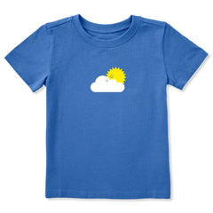 Sky Friends Short Sleeve Toddler Crusher Tee