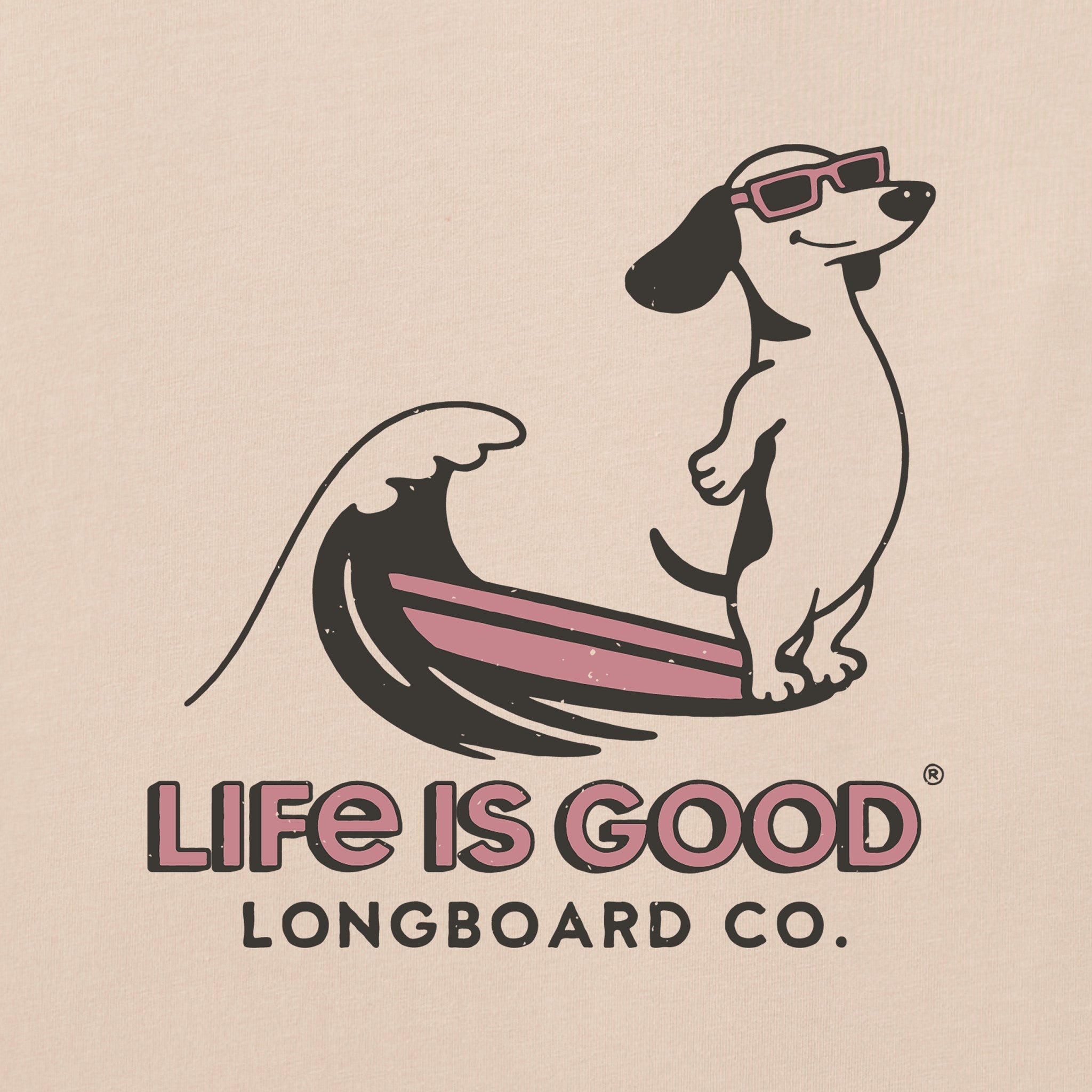 Men's LIG Longboard Co. Short Sleeve Crusher Tee