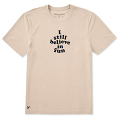 Men's I still believe in fun Short Sleeve Crusher Tee