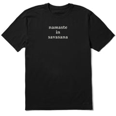Men's Namaste in Savasana Short Sleeve Crusher Tee
