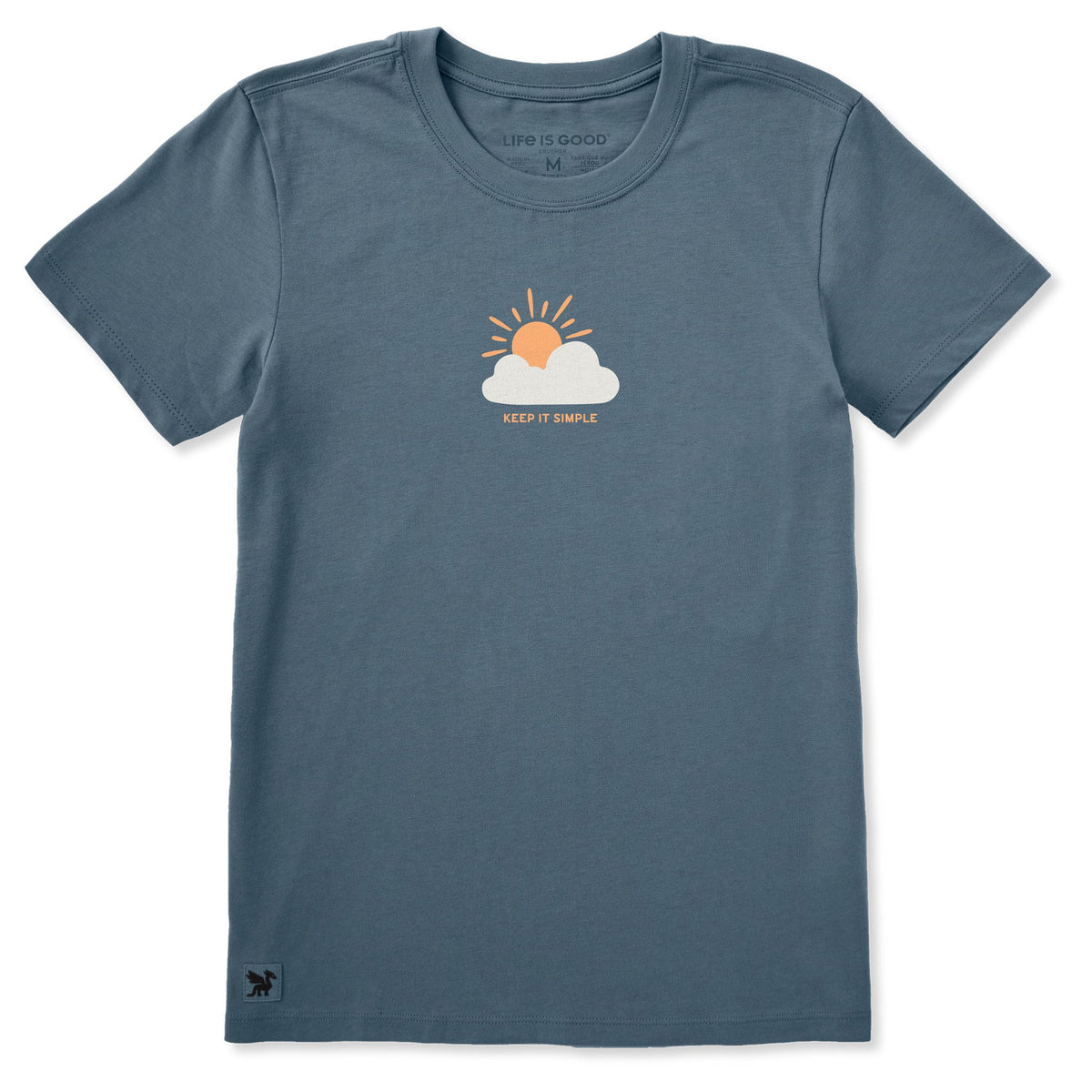 Women's Keep it Simple Sun Cloud Short Sleeve Crusher Tee