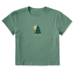 Women's Keep it Simple Pine Tree Crusher-LITE Shrunken Tee