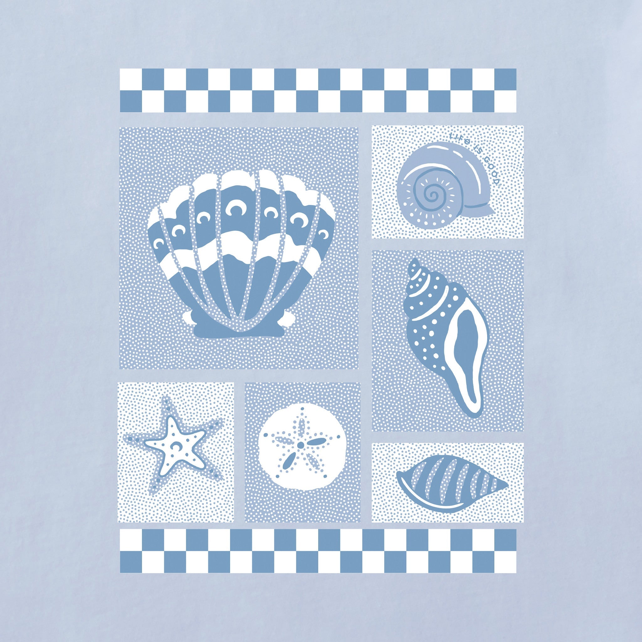 Men's Seashell Medley Short Sleeve Crusher Tee