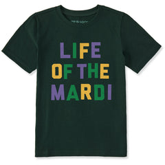 Kids Life of the Mardi Short Sleeve Crusher Tee