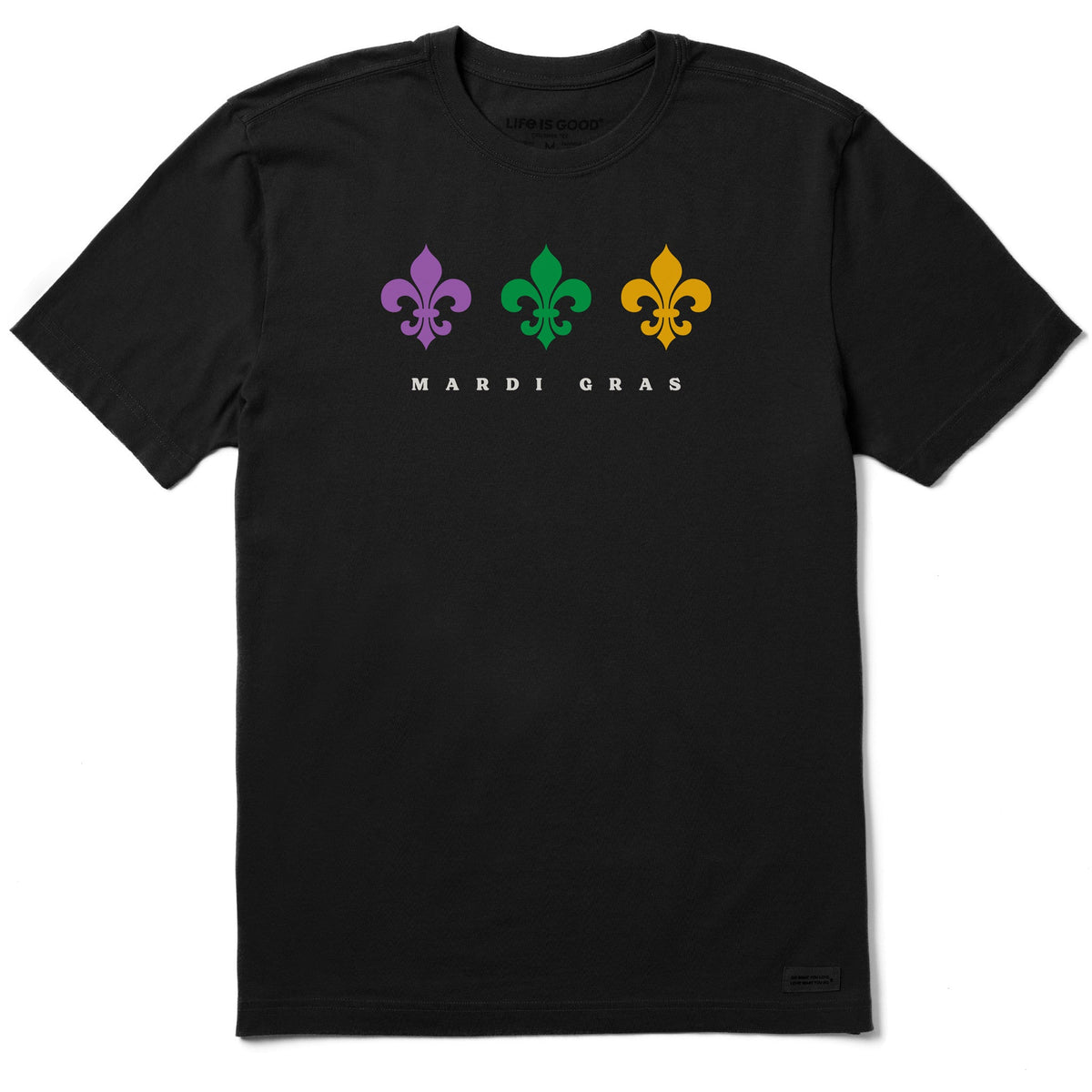 Men's Fleur De Lis Trio Short Sleeve Crusher Tee