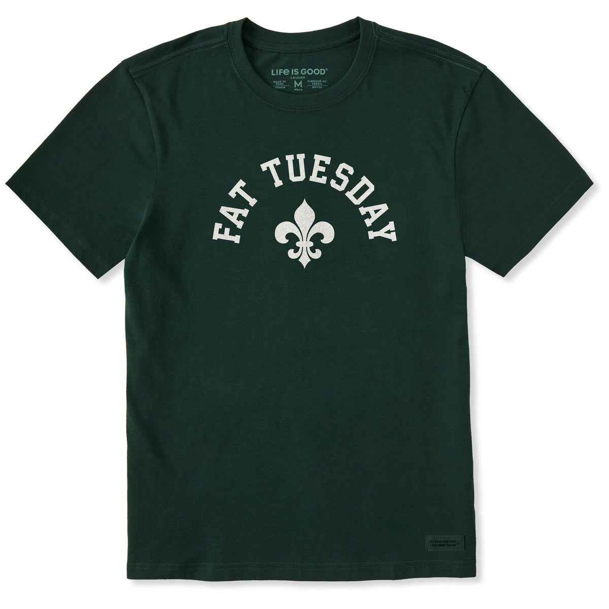 Men's Fat Tuesday Arch Short Sleeve Crusher Tee