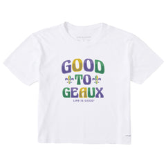 Women's Good to Geaux Short Sleeve Crusher Boxy Tee