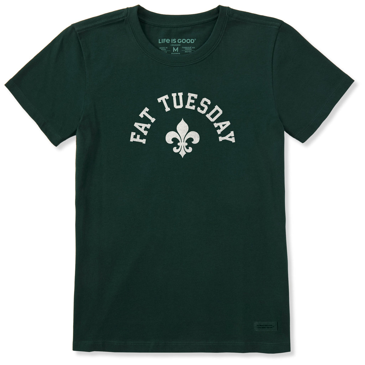 Women's Fat Tuesday Arch Short Sleeve Crusher Tee