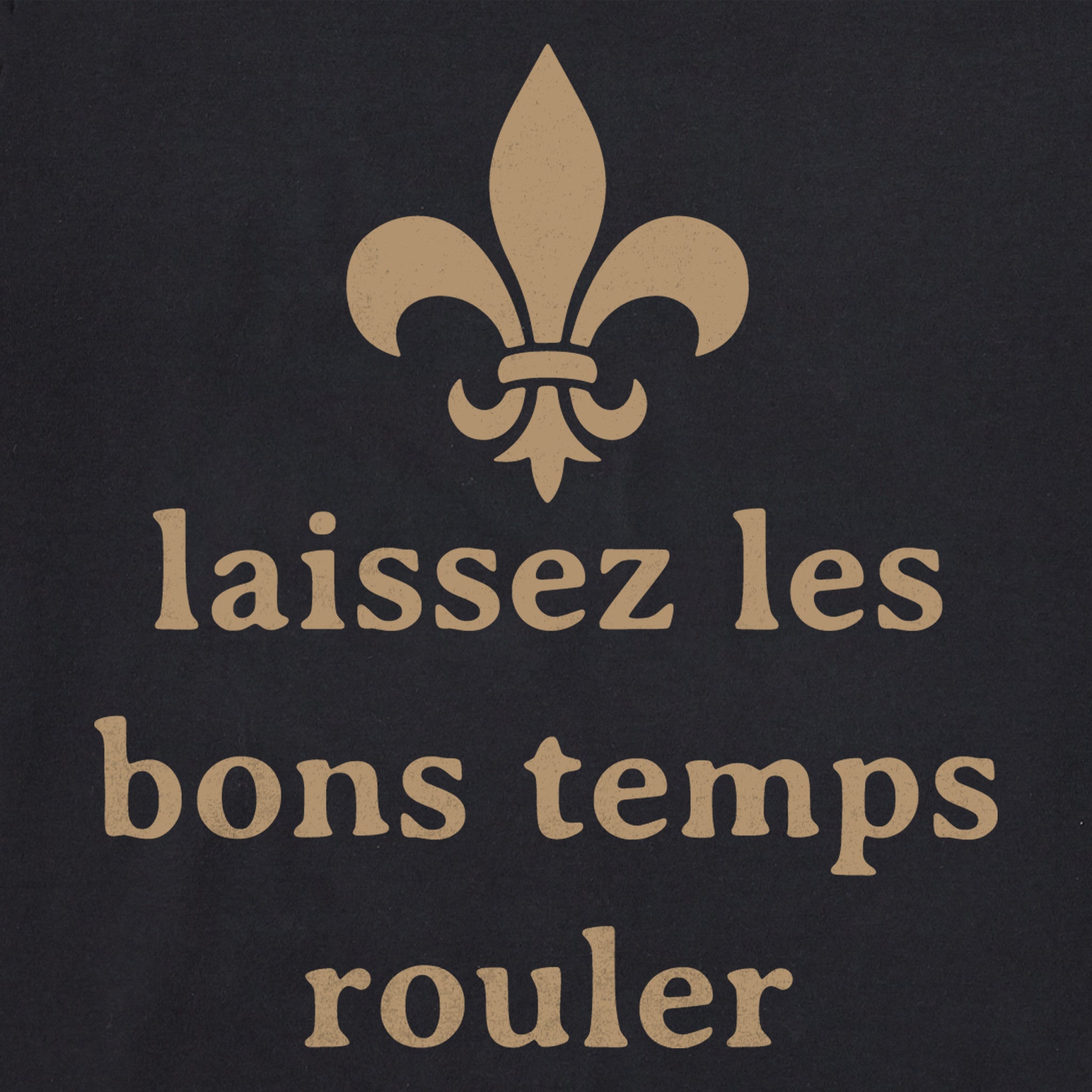 Women's Laissez Les Bons Temps Rouler Mardi Gras Crusher-LITE Shrunken Tee