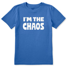 Kids I'm the Chaos Short Sleeve Crusher Tee