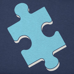 Kids Puzzle Piece Short Sleeve Crusher Tee
