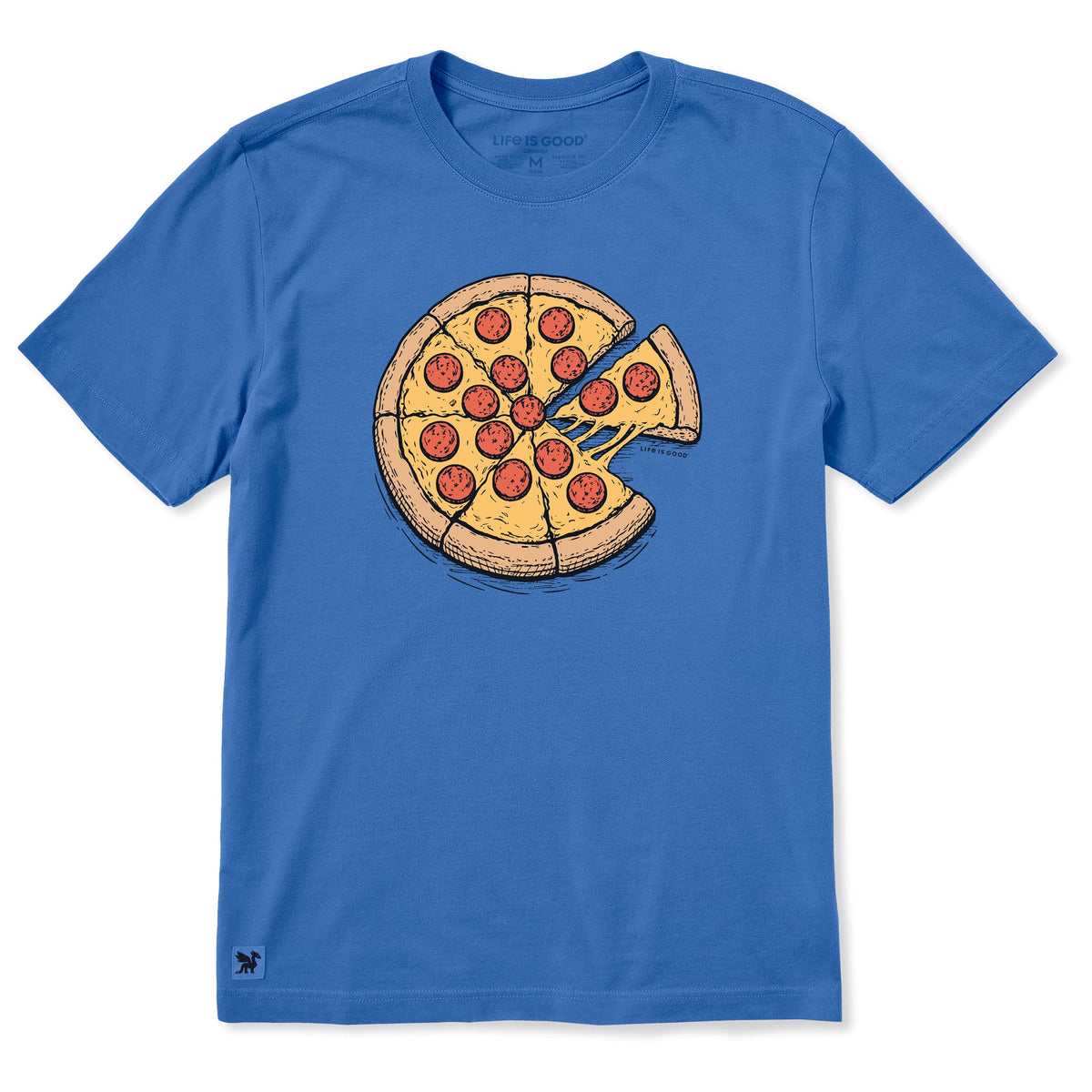 Men's Whole Pizza Short Sleeve Crusher Tee