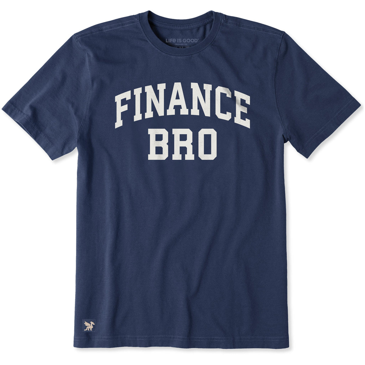 Men's Finance Bro Arch Short Sleeve Crusher Tee