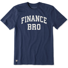 Men's Finance Bro Arch Short Sleeve Crusher Tee