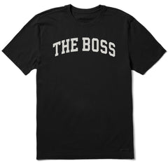 Men's The Boss Arch Short Sleeve Crusher Tee