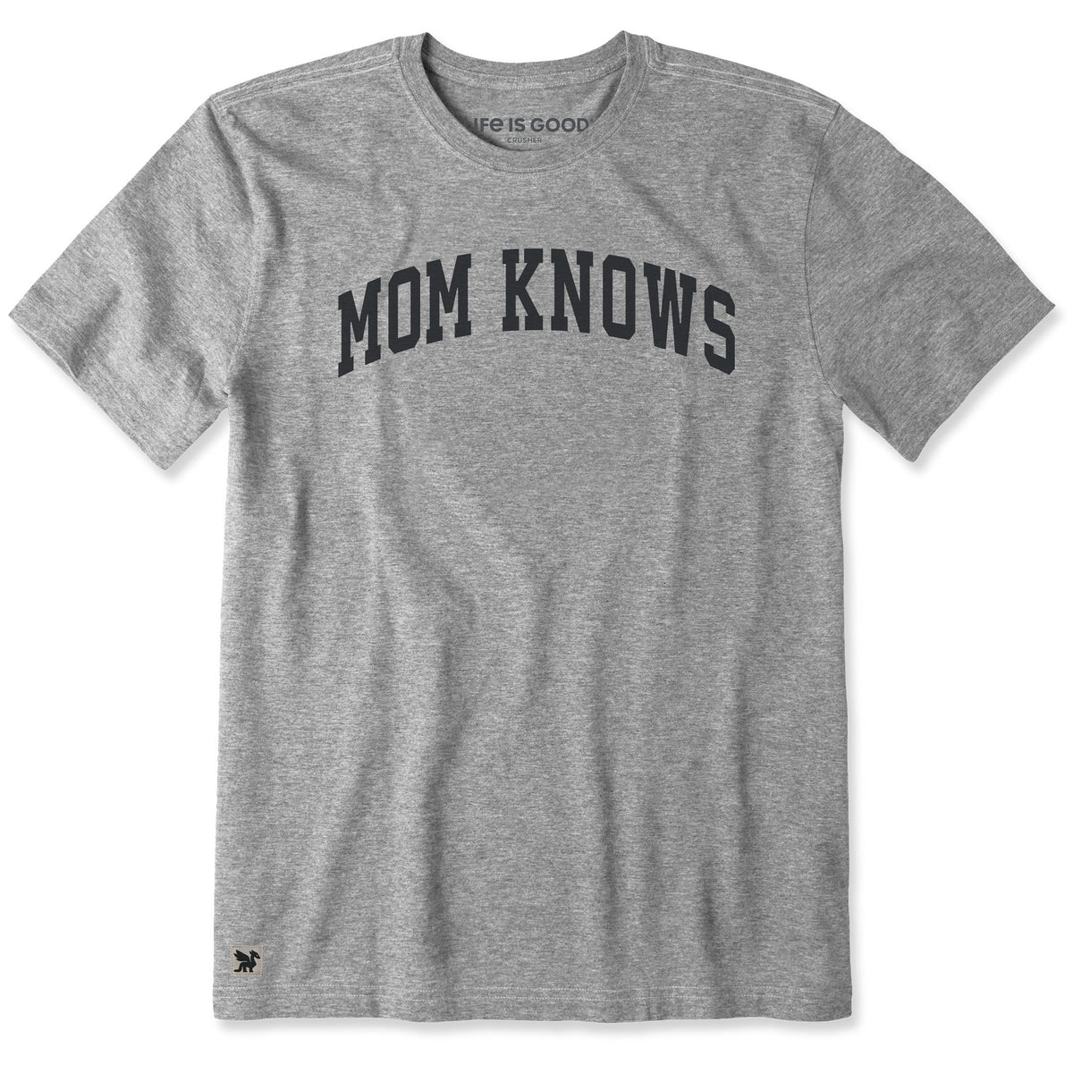 Men's Mom Knows Arch Short Sleeve Crusher Tee