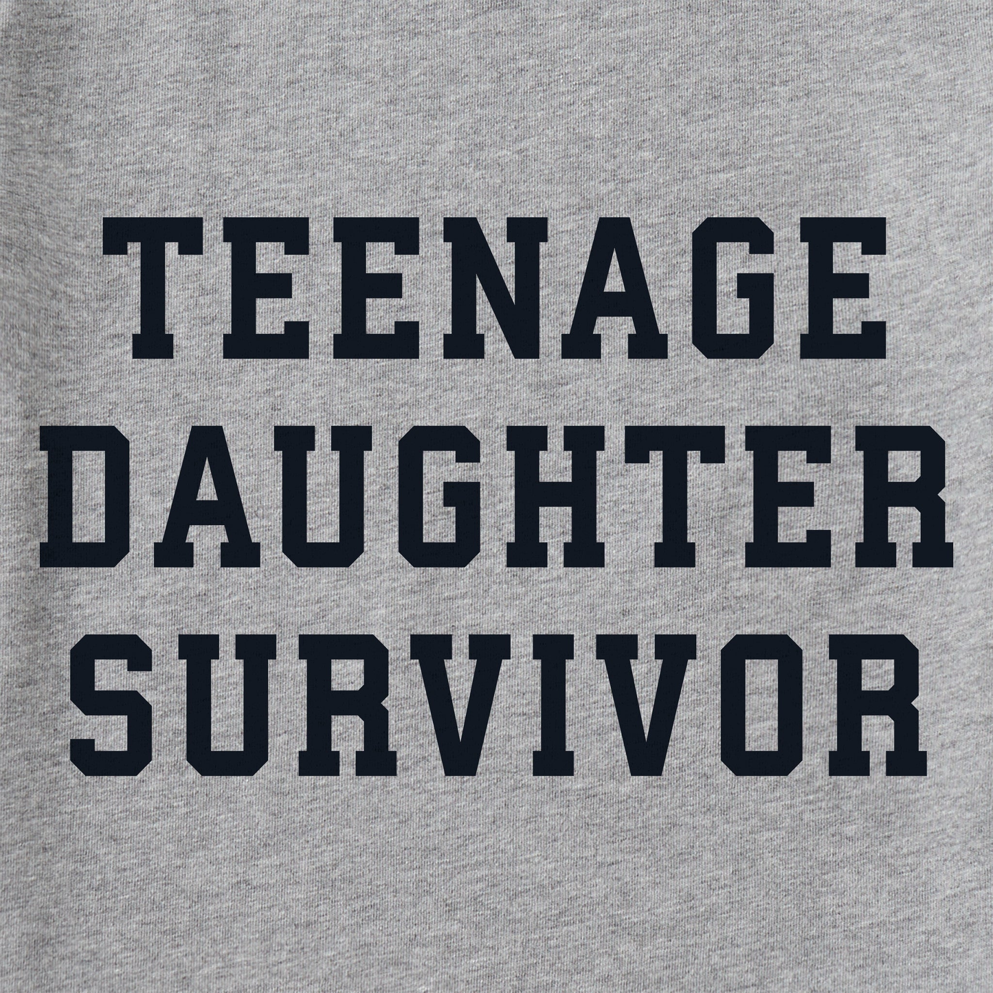Men's Teenage Daughter Survivor Arch Short Sleeve Crusher Tee