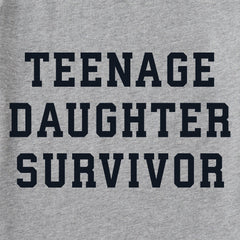 Men's Teenage Daughter Survivor Arch Short Sleeve Crusher Tee