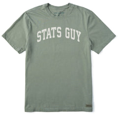 Men's Stats Guy Arch Short Sleeve Crusher Tee