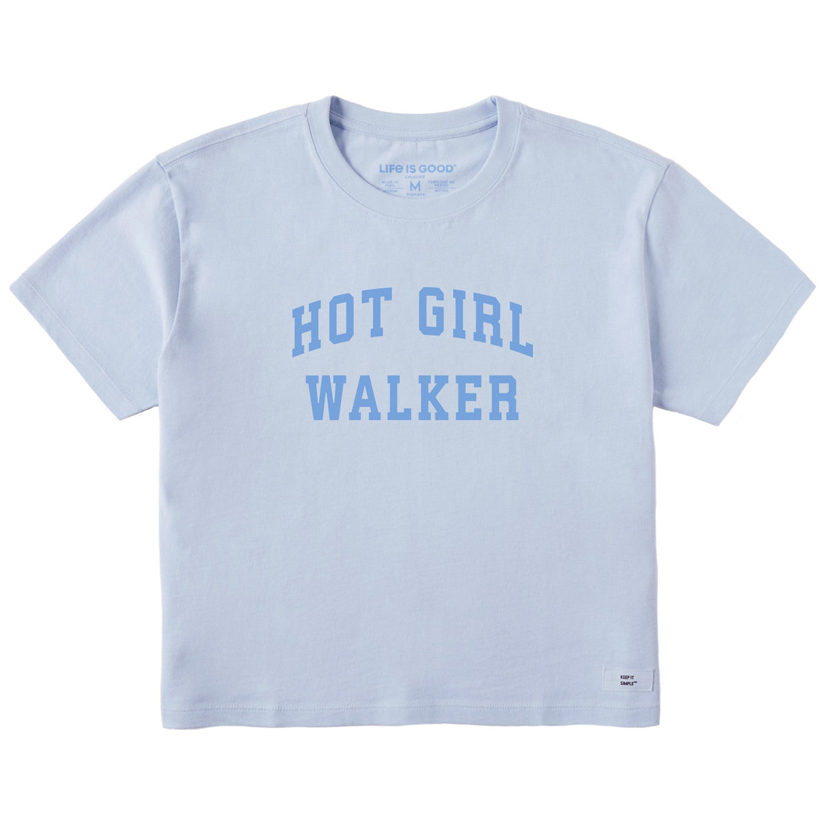 Women's Hot Girl Walker Arch Short Sleeve Crusher Boxy Tee