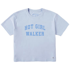 Women's Hot Girl Walker Arch Short Sleeve Crusher Boxy Tee