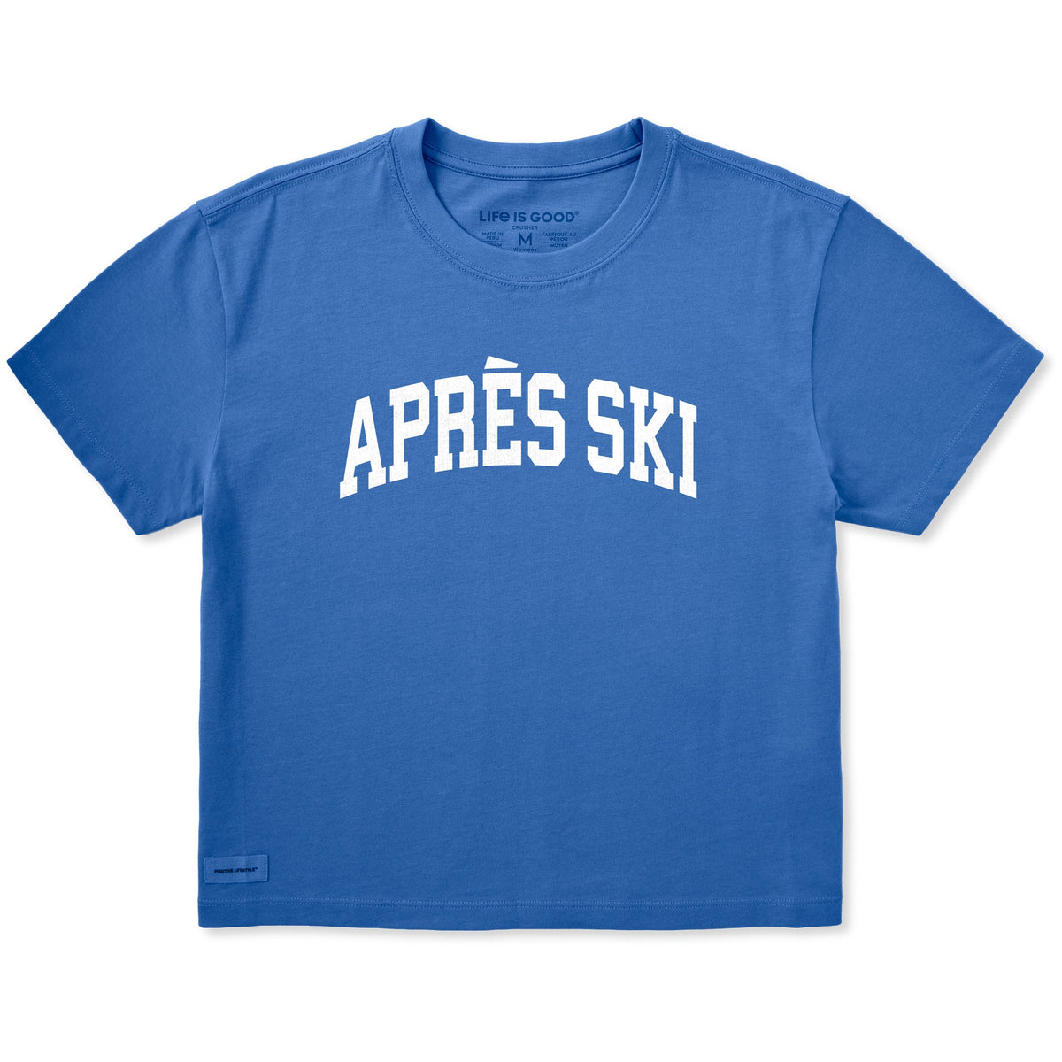 Women's Apres Ski Arch Short Sleeve Crusher Boxy Tee