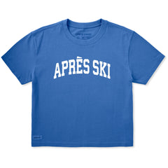 Women's Apres Ski Arch Short Sleeve Crusher Boxy Tee