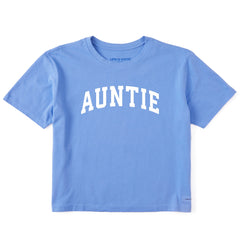 Women's Auntie Arch Short Sleeve Crusher Boxy Tee