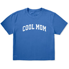Women's Cool Mom Arch Short Sleeve Crusher Boxy Tee