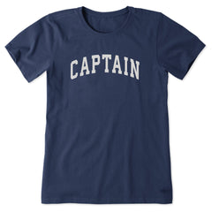 Women's Captain Arch Short Sleeve Crusher Tee