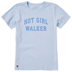 Women's Hot Girl Walker Arch Short Sleeve Crusher Tee