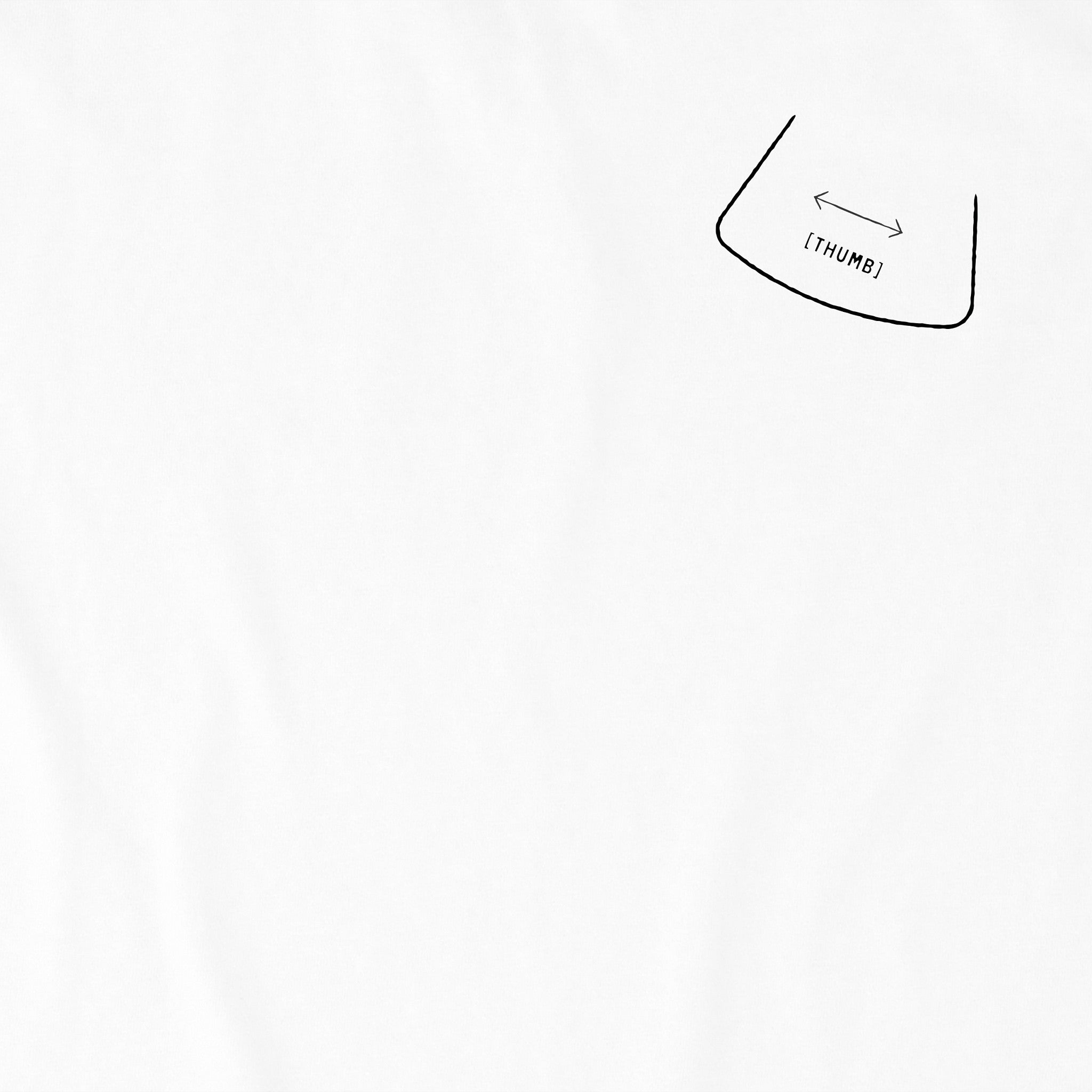 Men's Thumb Short Sleeve Crusher Tee