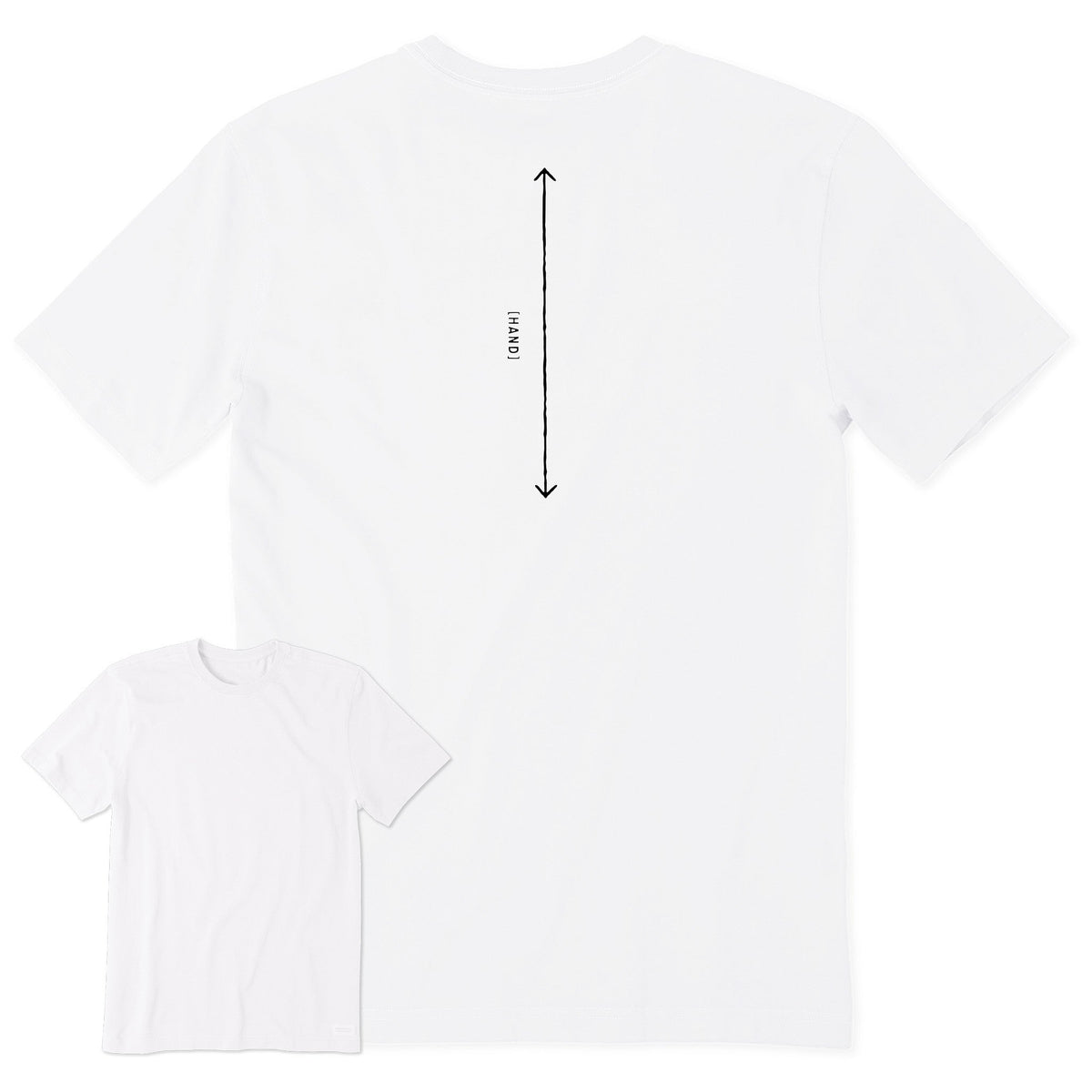 Men's Back Rub Short Sleeve Crusher Tee