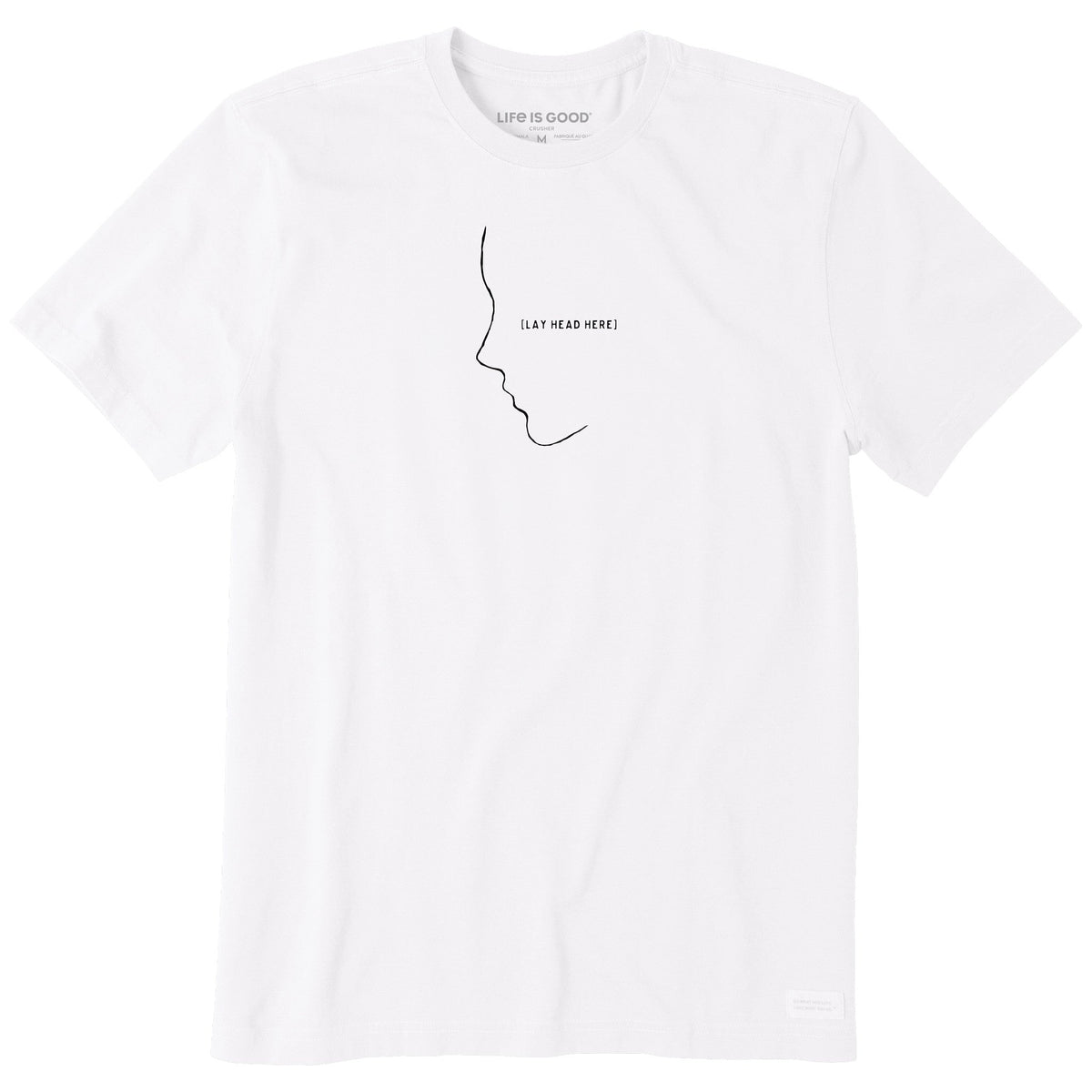 Men's Lay Head Here Short Sleeve Crusher Tee