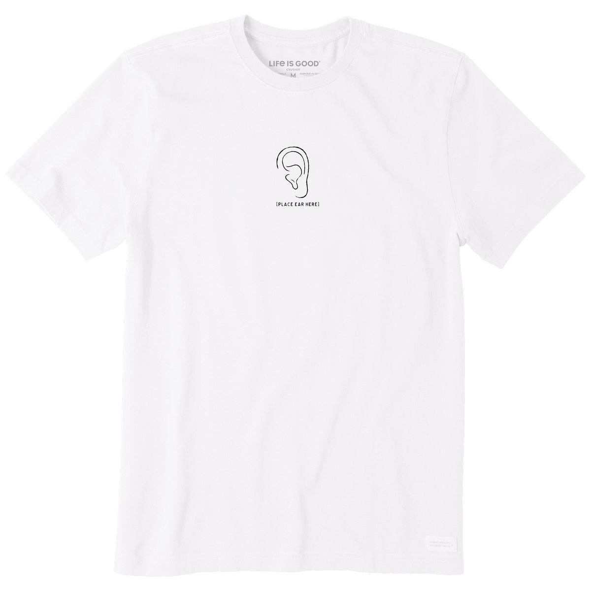 Men's Place Ear Here Short Sleeve Crusher Tee