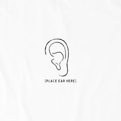 Men's Place Ear Here Short Sleeve Crusher Tee