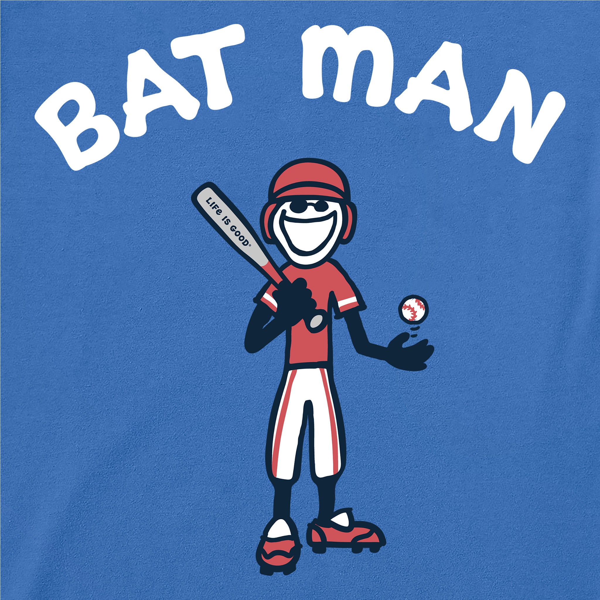 Kids Jake Bat Man Short Sleeve Crusher Tee