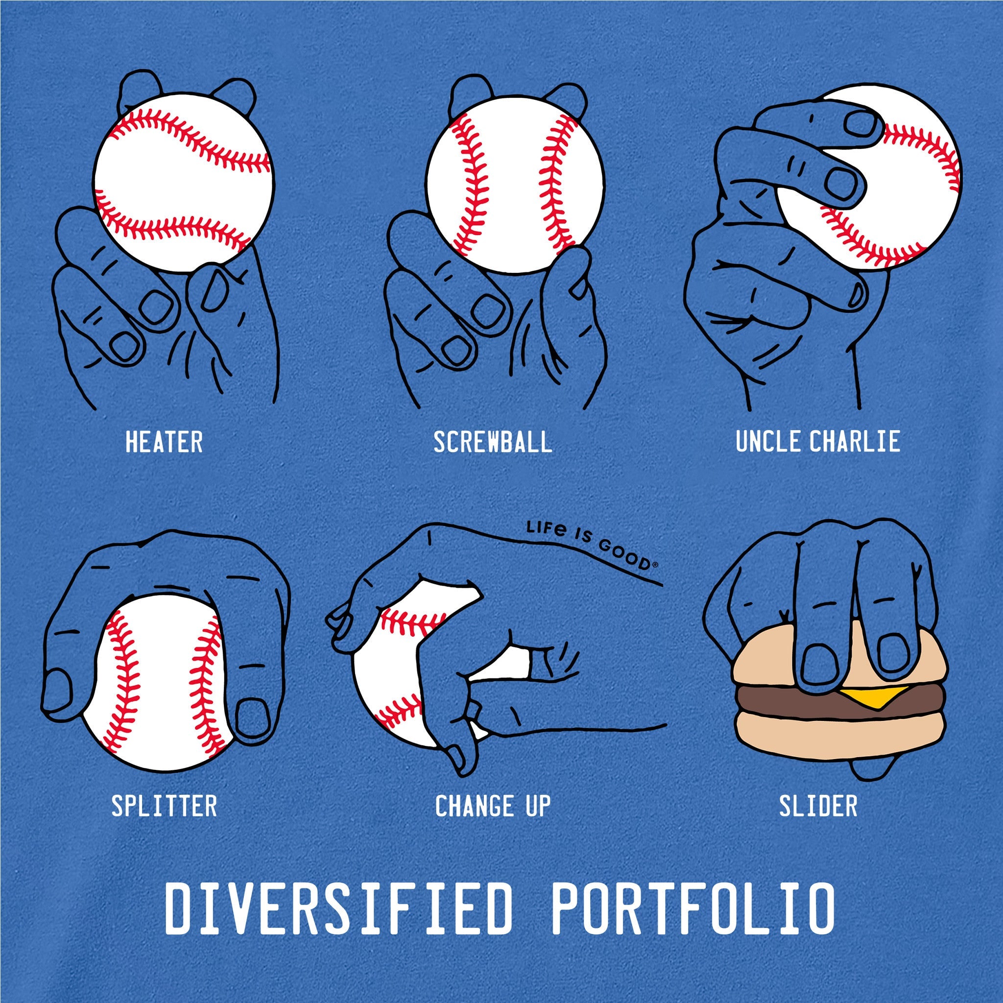 Kids Diversified Pitch Portfolio Short Sleeve Crusher Tee
