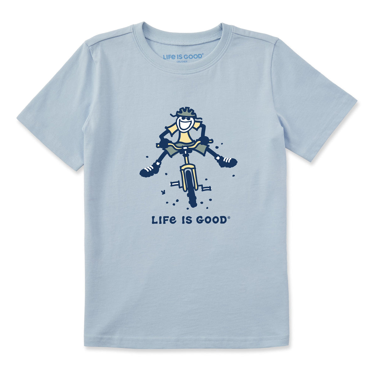 Kids Jake Mountain Bike Short Sleeve Crusher Tee