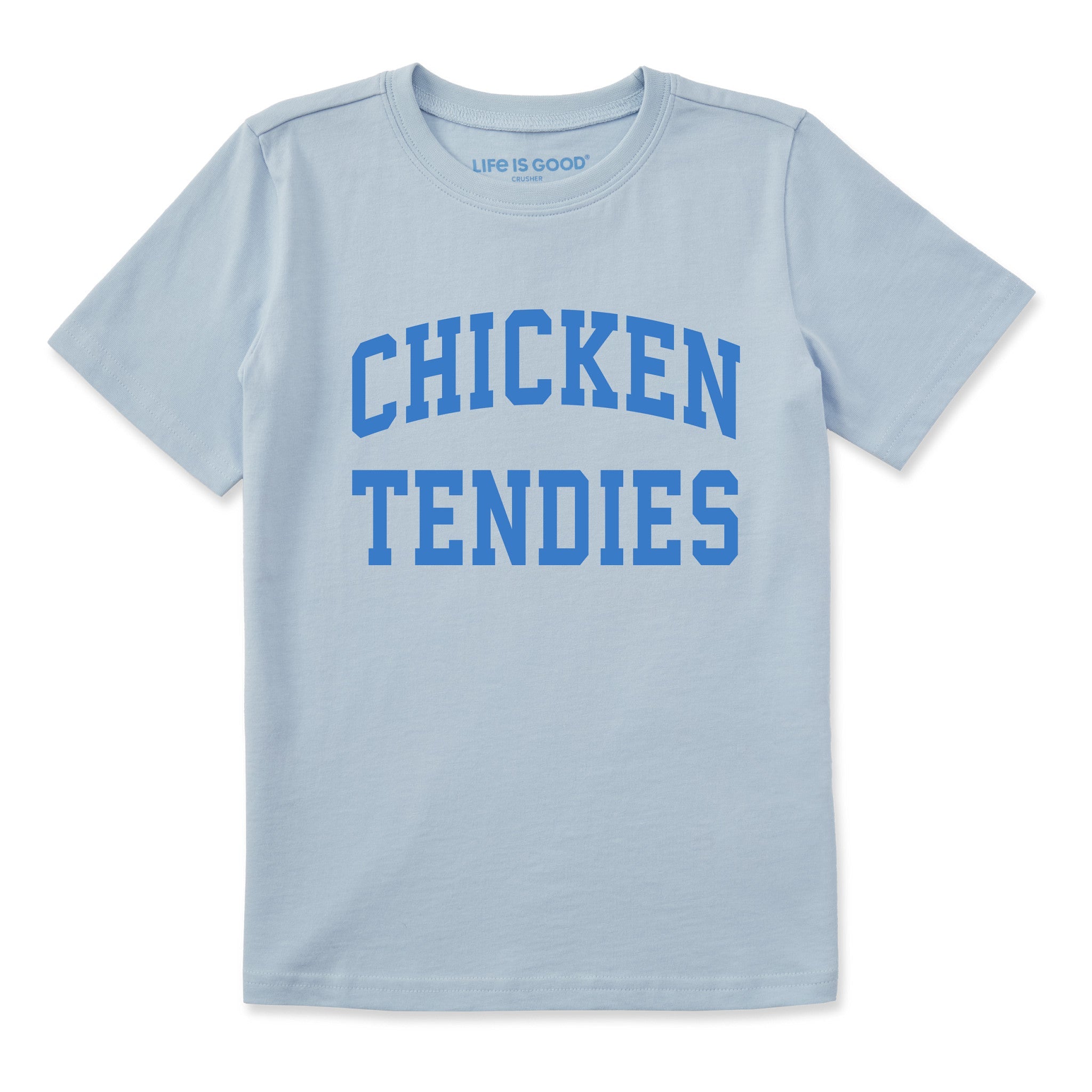 Kids Chicken Tendies Arch Short Sleeve Crusher Tee