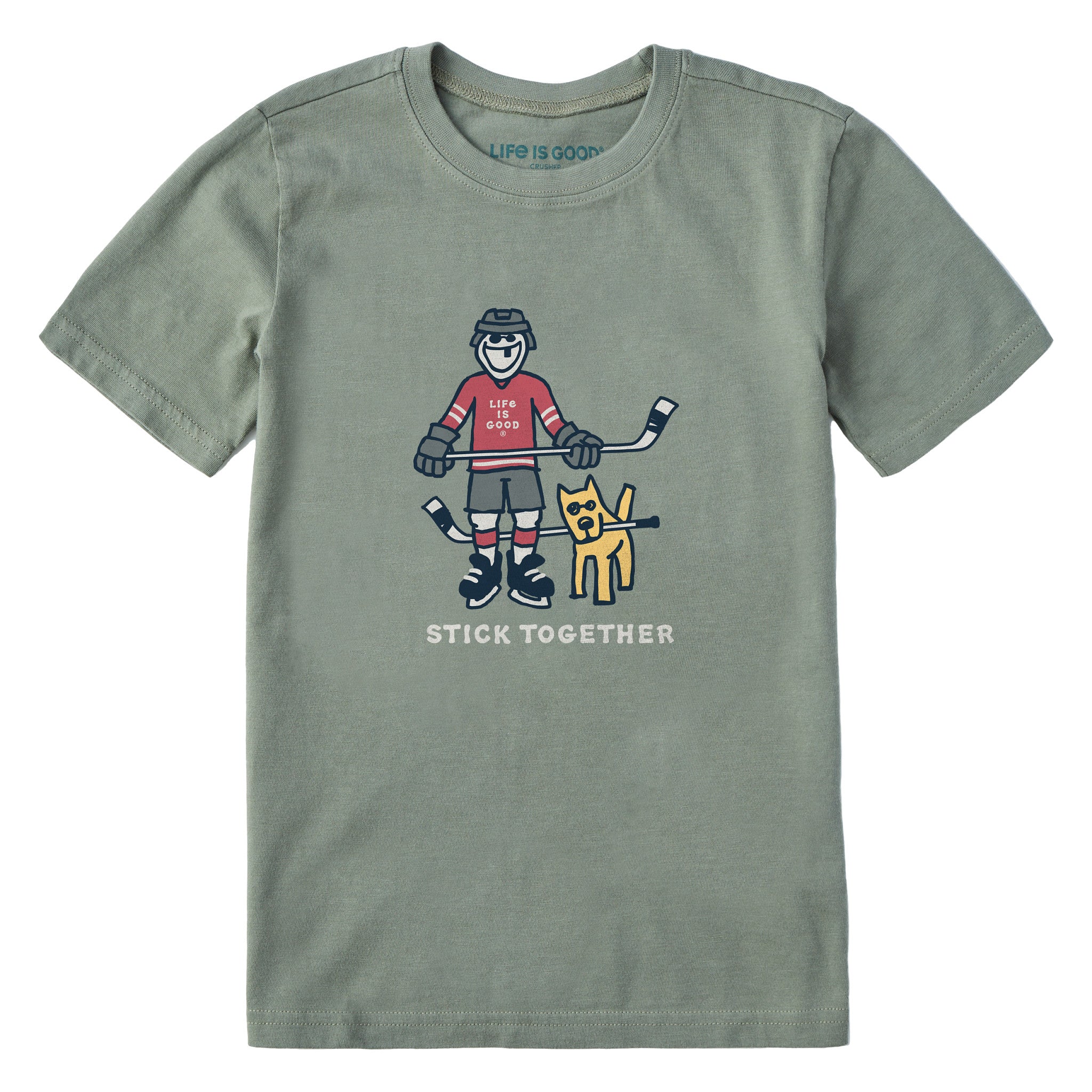 Kids Stick Together Short Sleeve Crusher Tee