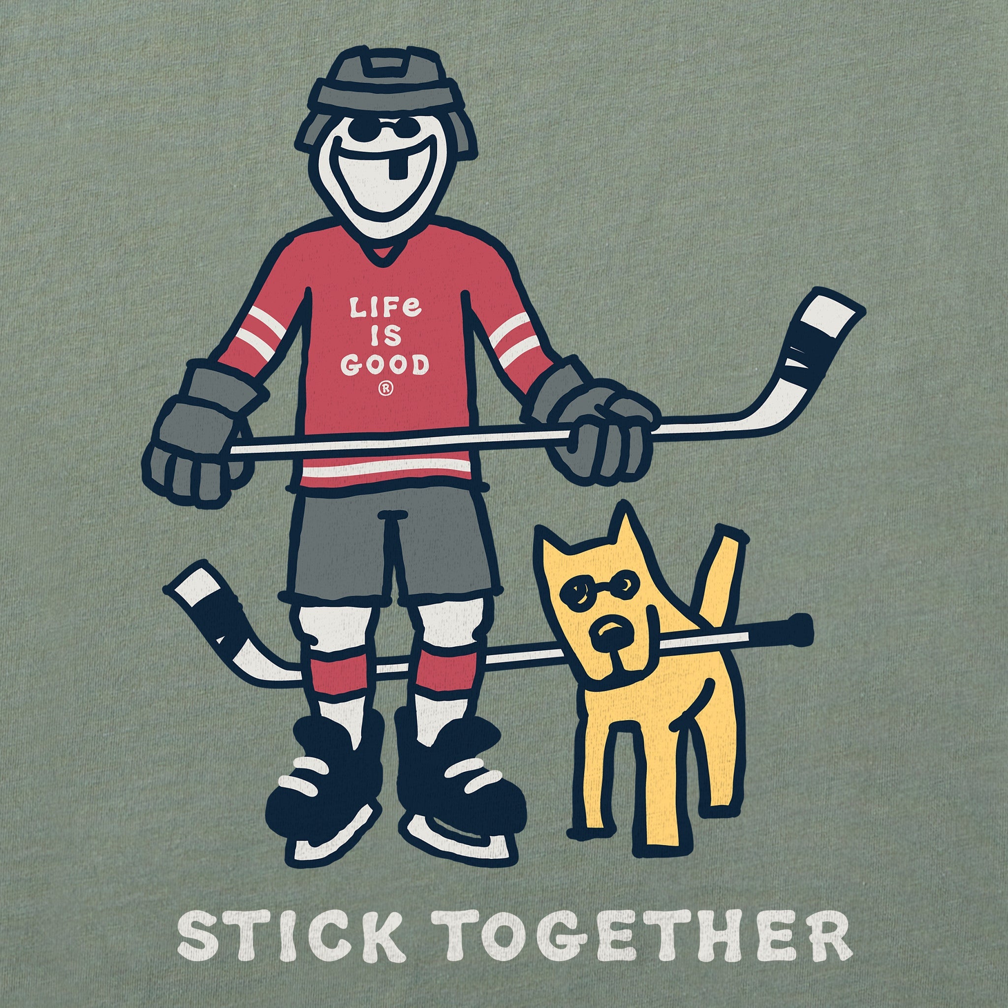 Kids Stick Together Short Sleeve Crusher Tee