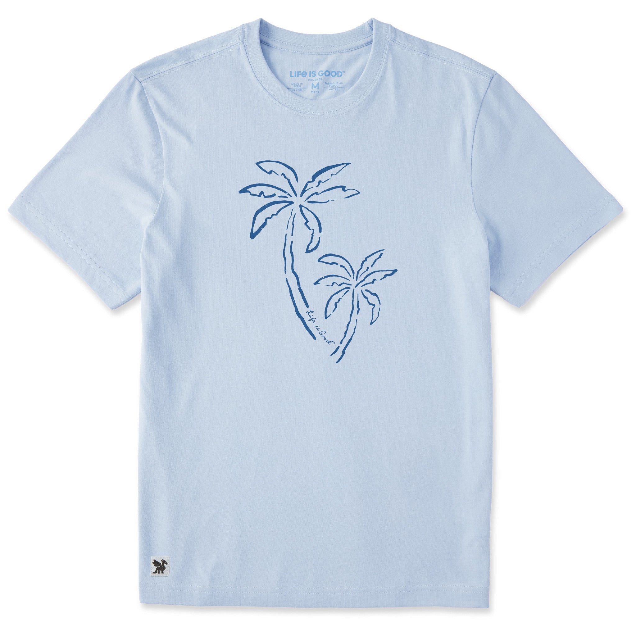 Men's Two Simple Palms Short Sleeve Tee
